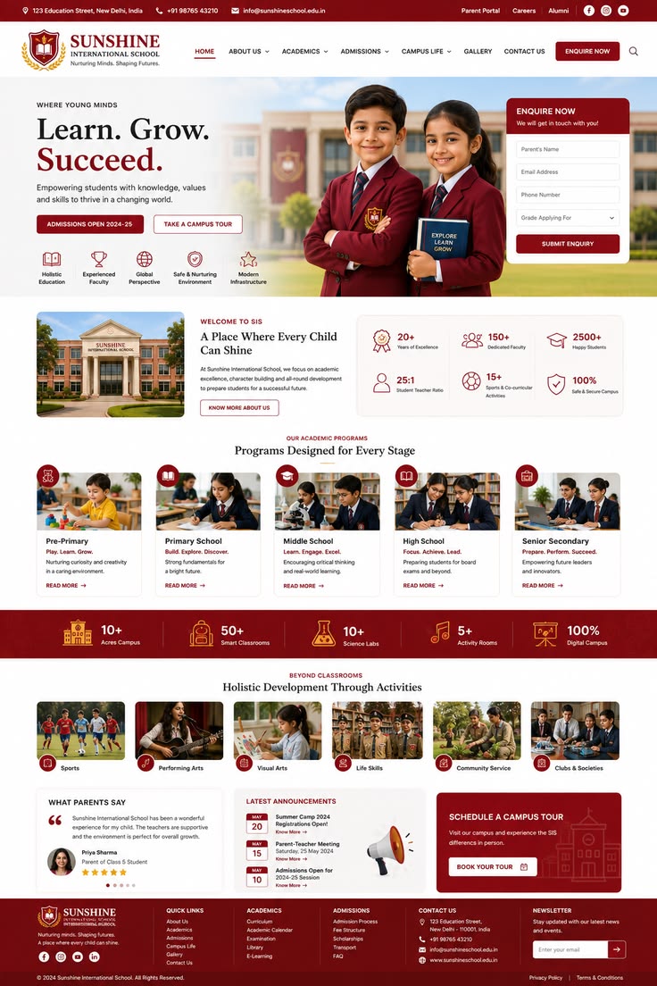 CatCactus full-page store design preview